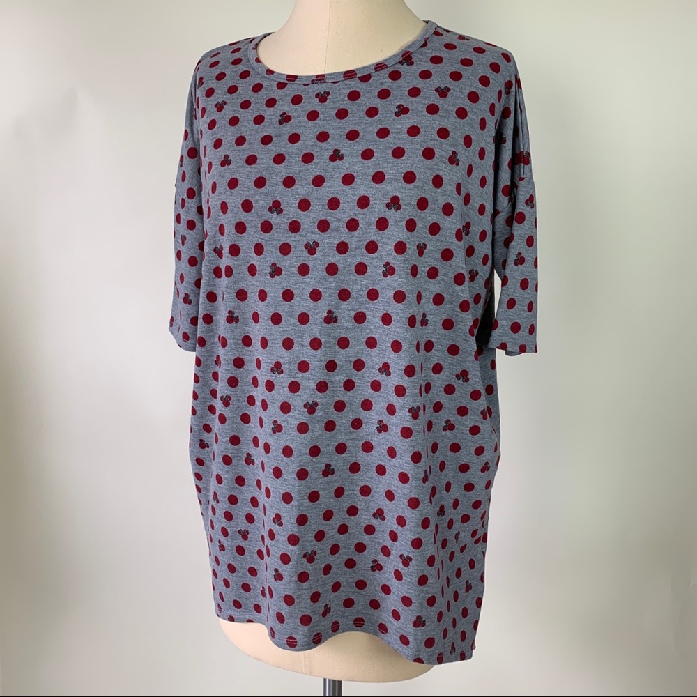 LuLaRoe mini mouse polka dot small Irma